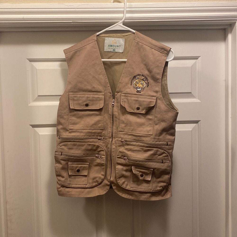 Ranthambore national park safari vest. Size- Mens Small